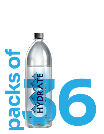 Pack of 36 Hydrate 500 ML Bottles